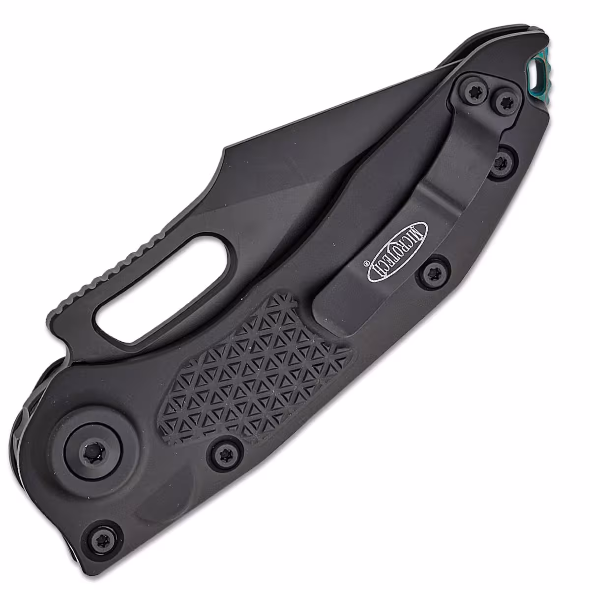 Microtech/Borka-Antique-Green-Titanium-Backspacer-169-1BK-A3TI