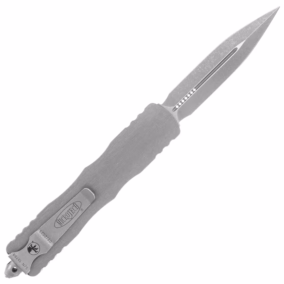 Microtech-Dirac-Delta-D-E-OTF-Knife-Natural-Clear-Aluminum-Apocalyptic-M390-by-Tony-Marfione-227-10APNC