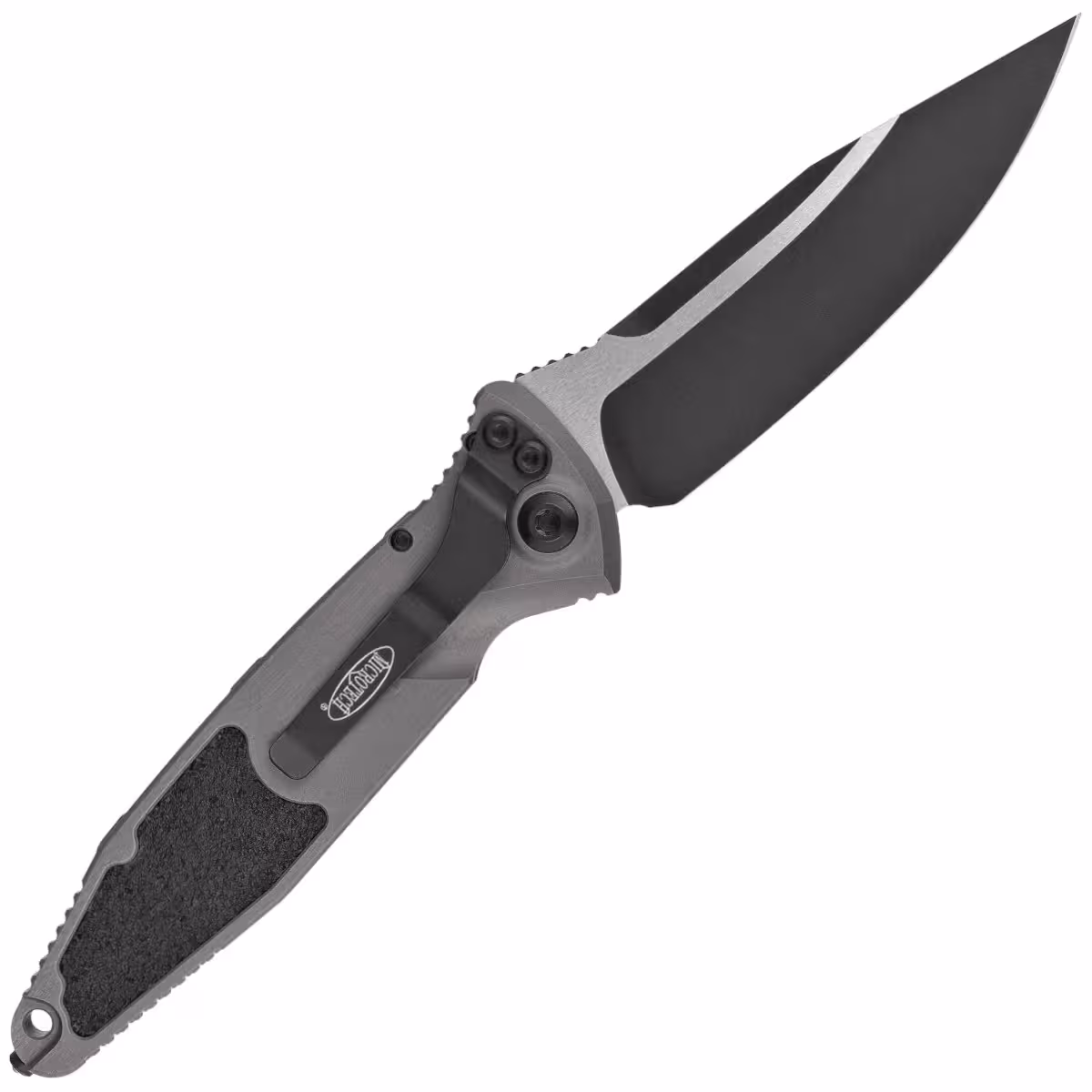 Microtech-Socom-Elite-Auto-S-E-Natural-Clear-Aluminum-Black-M390MK-by-Tony-Marfione-160A-1NC