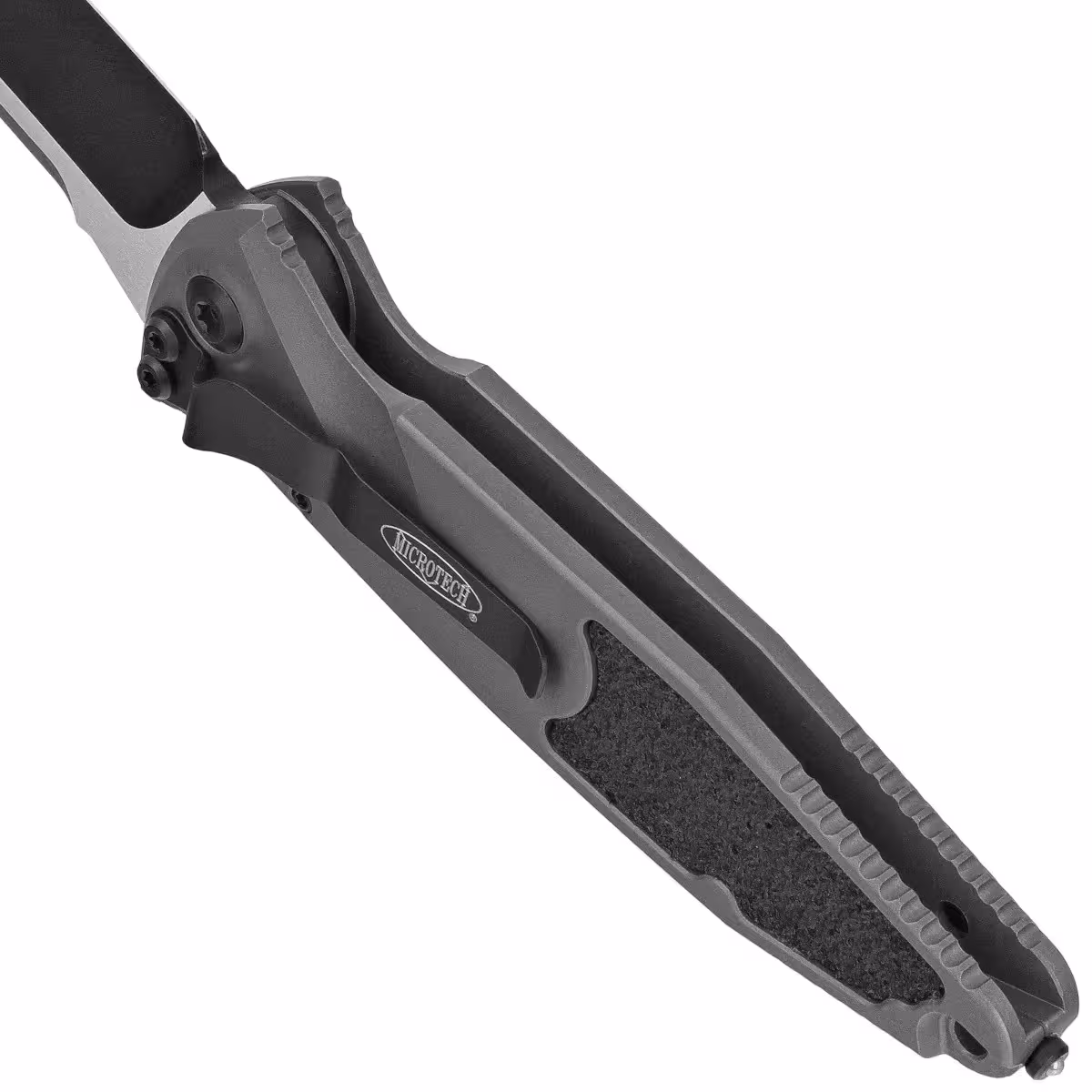 Microtech-Socom-Elite-Auto-S-E-Natural-Clear-Aluminum-Black-M390MK-by-Tony-Marfione-160A-1NC