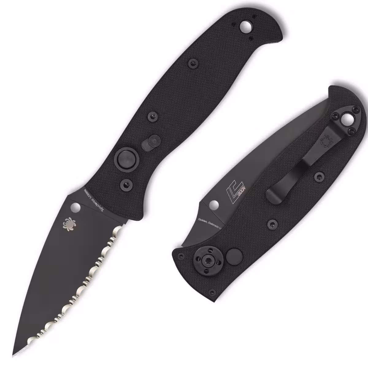 Vystřelovací Nůž Spyderco Autonomy 2 C165GSBBK2