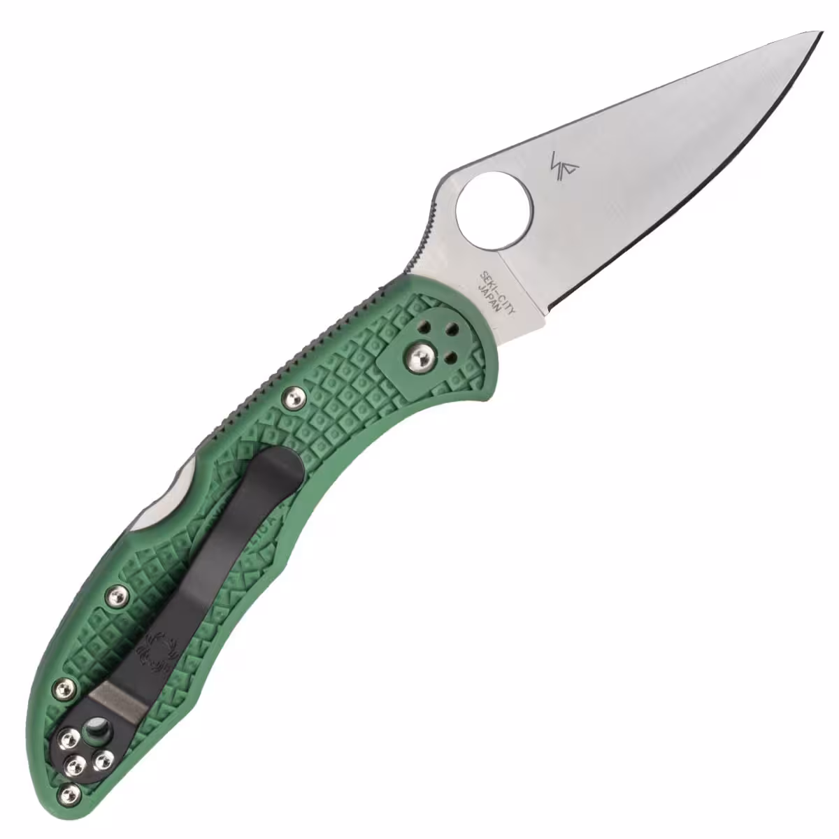 Zavírací Nůž Spyderco Delica 4 FRN Green Flat Ground C11FPGR