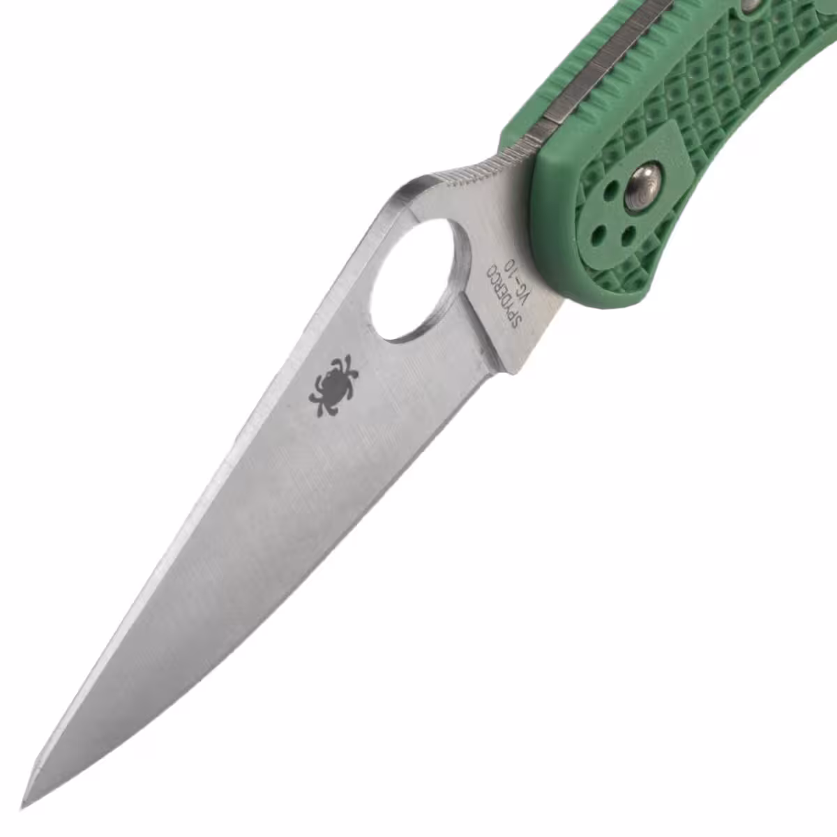 Zavírací Nůž Spyderco Delica 4 FRN Green Flat Ground C11FPGR