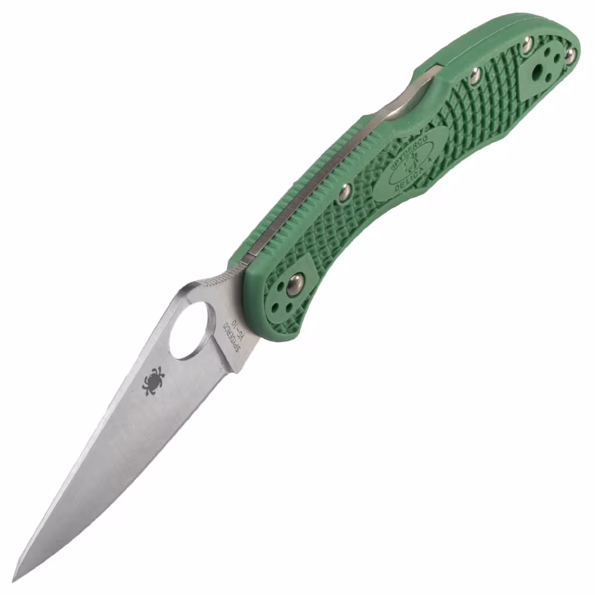 Zavírací Nůž Spyderco Delica 4 FRN Green Flat Ground C11FPGR
