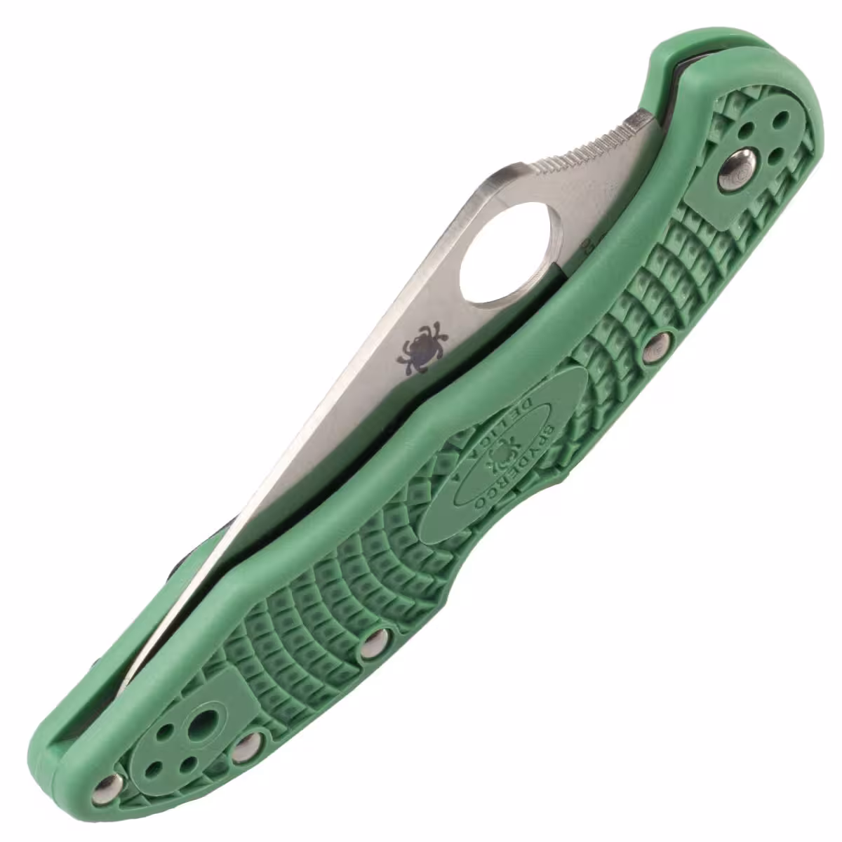 Zavírací Nůž Spyderco Delica 4 FRN Green Flat Ground C11FPGR