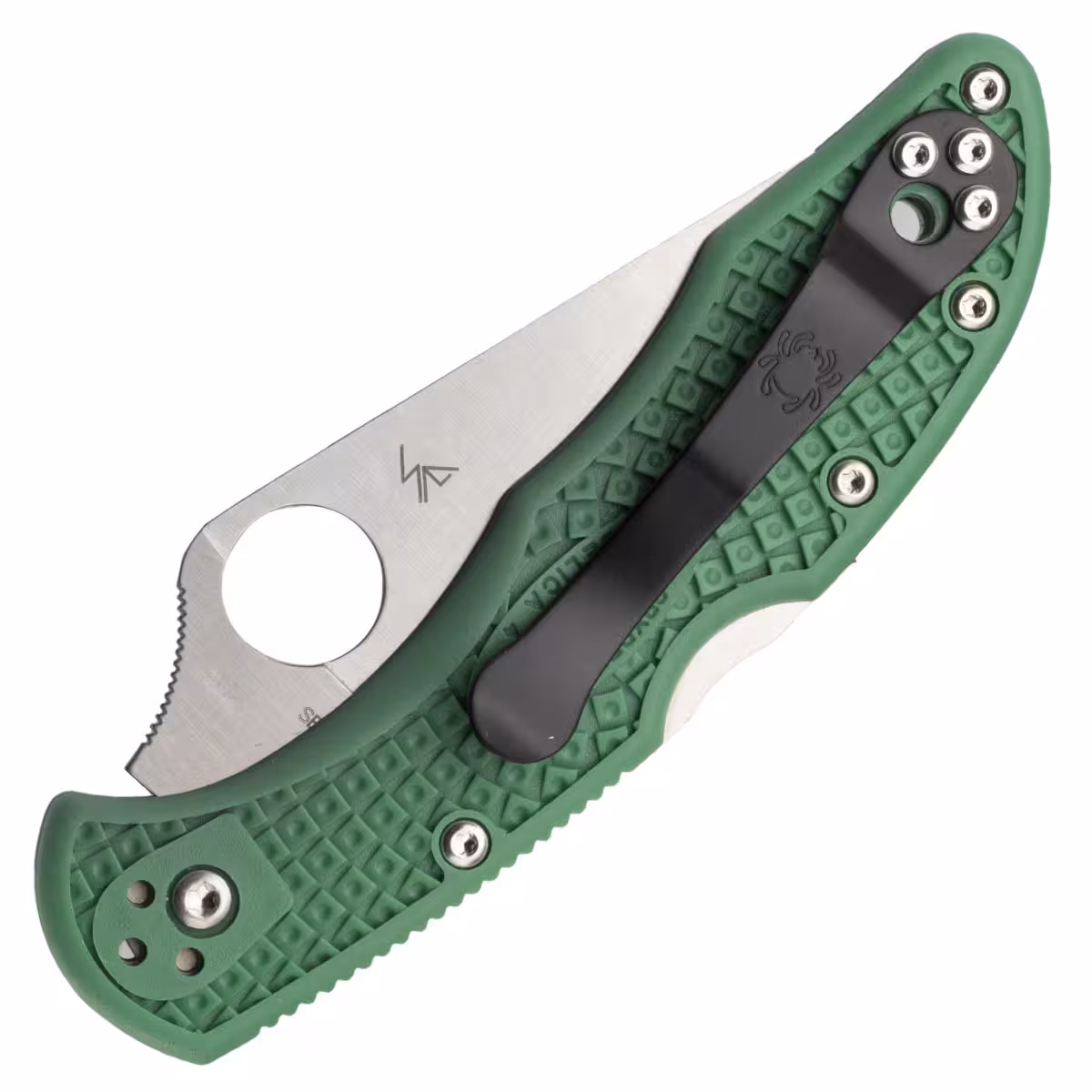Zavírací Nůž Spyderco Delica 4 FRN Green Flat Ground C11FPGR