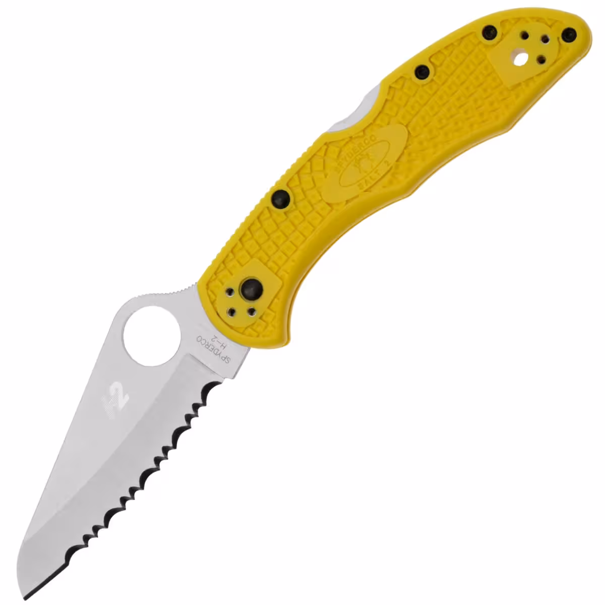 Zavírací Nůž Spyderco Salt 2 Serrated Yellow C88SYL2