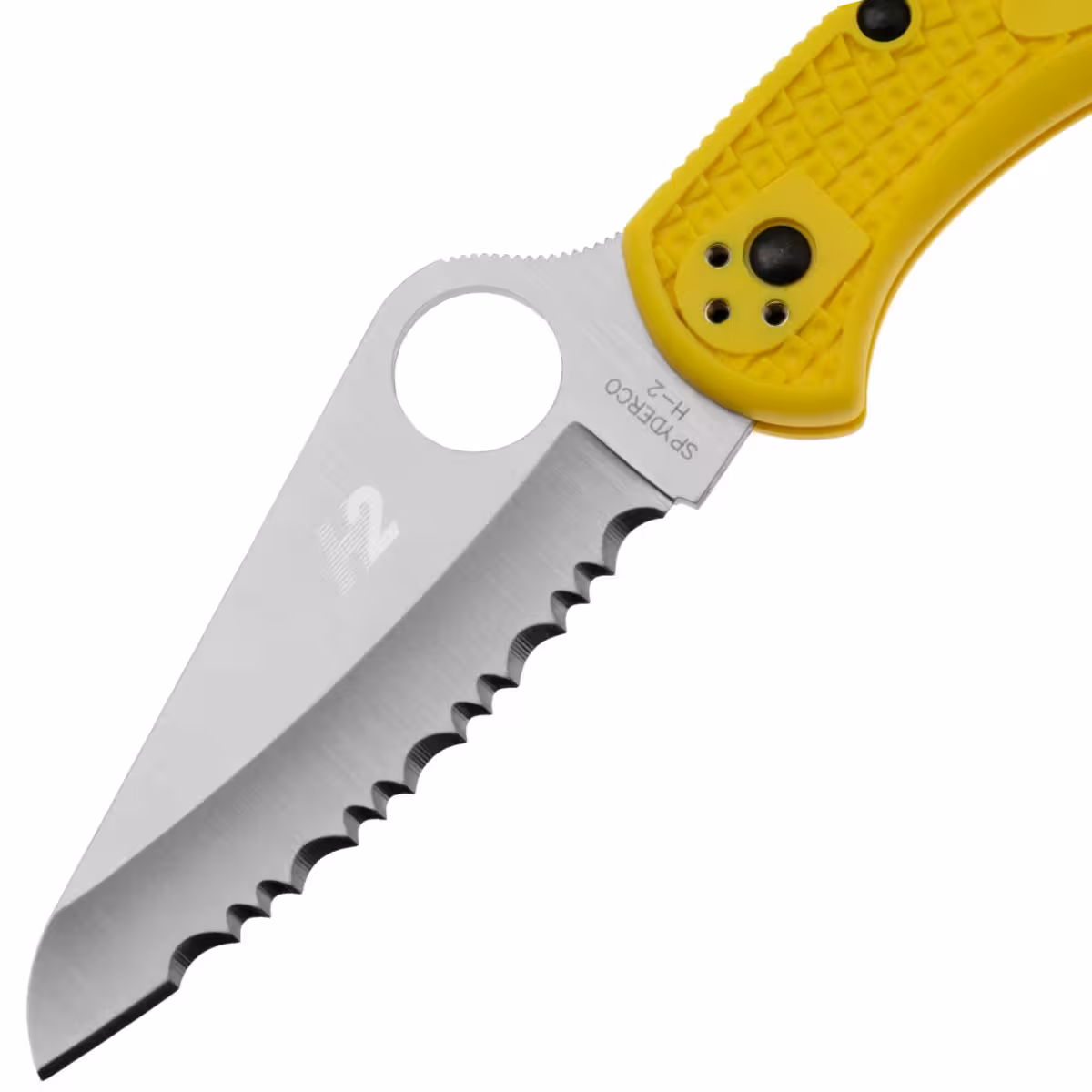 Zavírací Nůž Spyderco Salt 2 Serrated Yellow C88SYL2
