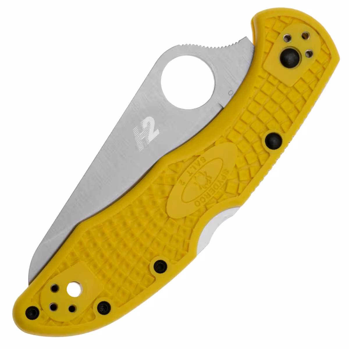 Zavírací Nůž Spyderco Salt 2 Serrated Yellow C88SYL2