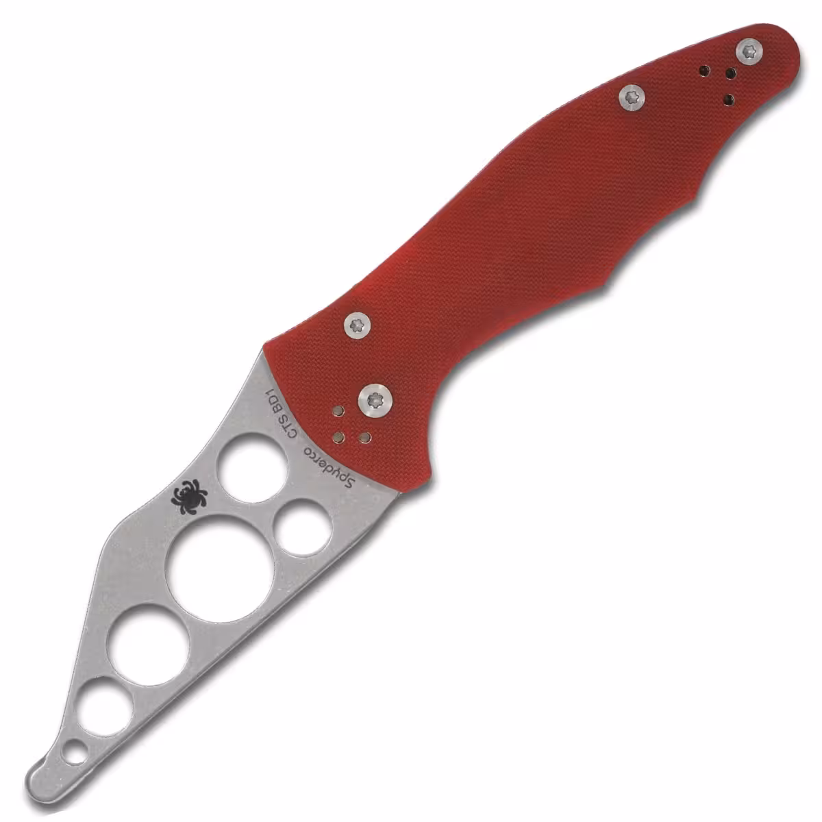 Spyderco-Yojimbo-2-Červený-Tréner-C85TR2