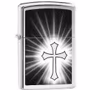 Zippo benzínový  REFLECTIVE CROSS