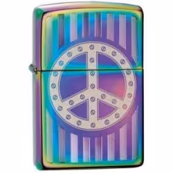 Zippo benzínový Rivit Peace Sign