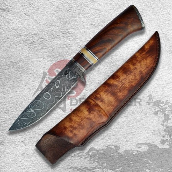 lovecký nůž BOBLE Damascus
