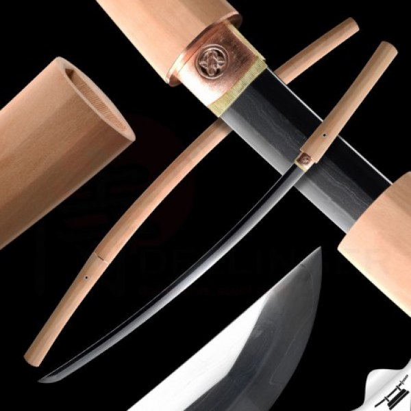Shirasaya 保存拵 Japanese Sword - Folded Steel