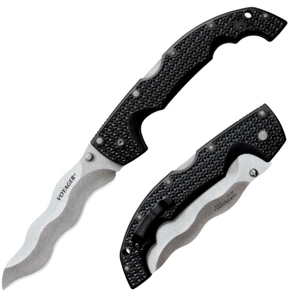 Coltello chiudibile Cold Steel VOYAGER XL KRIS BLADE