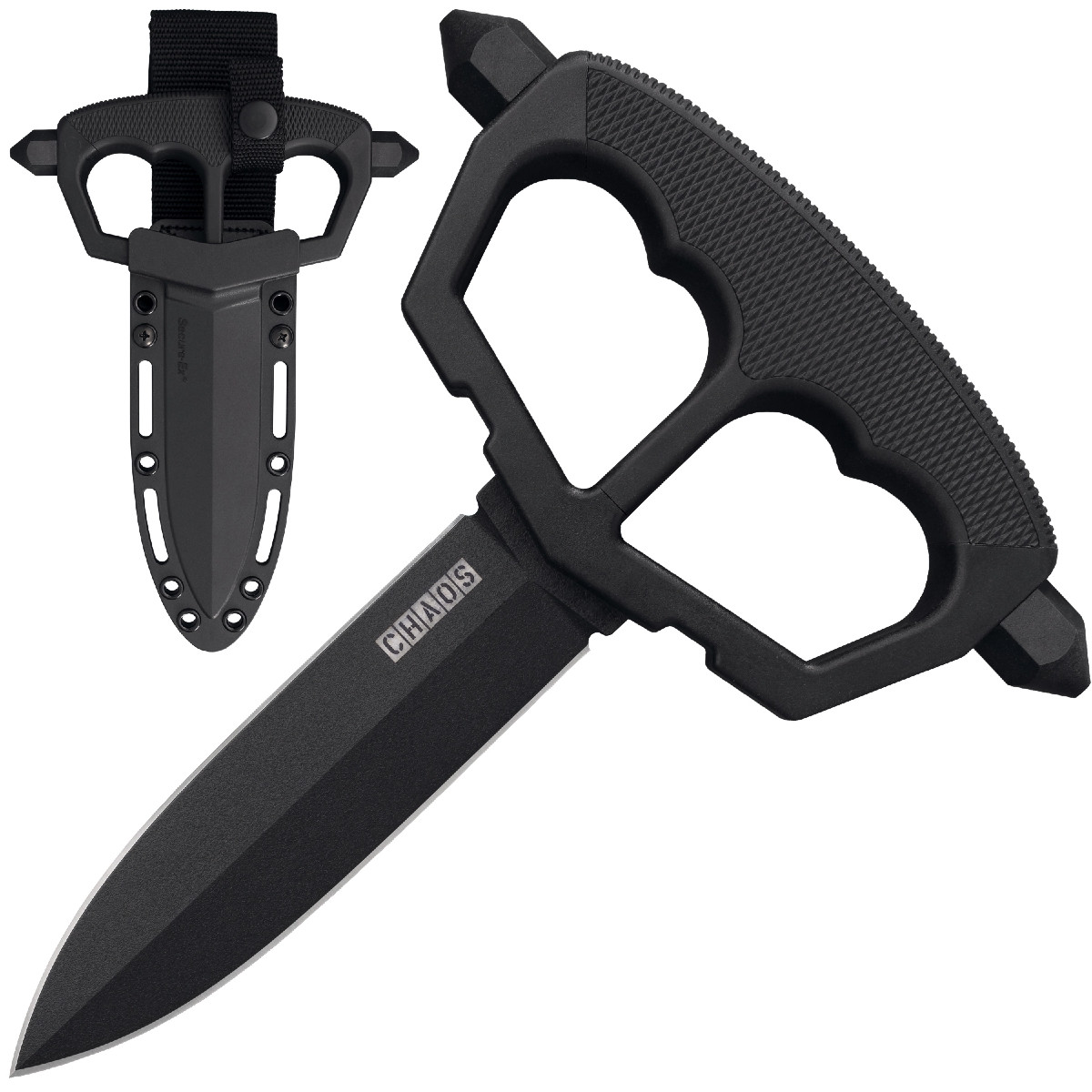 Empujando Daga Cold Steel CUCHILLO DE EMPUJE DEL CAOS