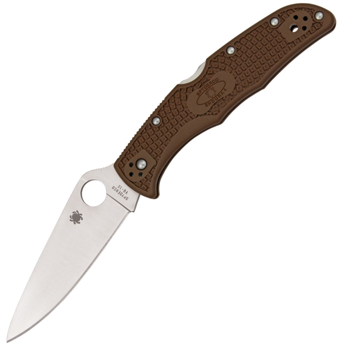 Spyderco-Endura-4-Brown