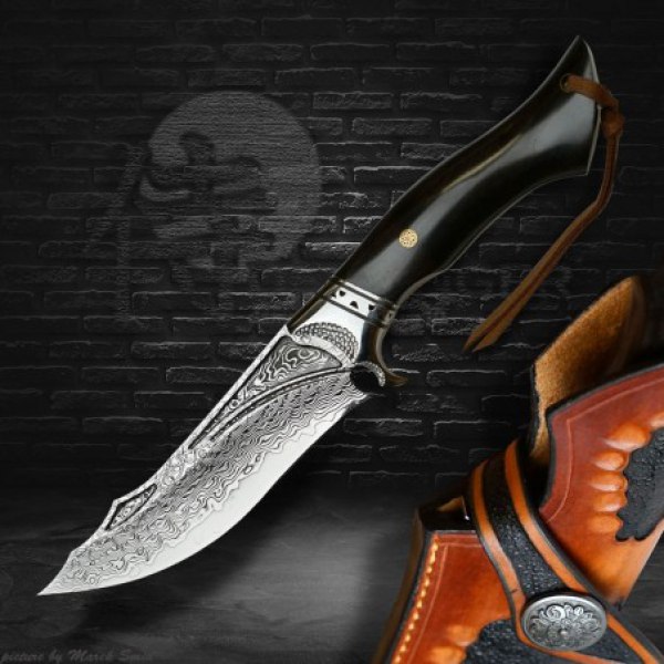 nůž lovecký Dellinger DEFENSE vg-10 Mahagony