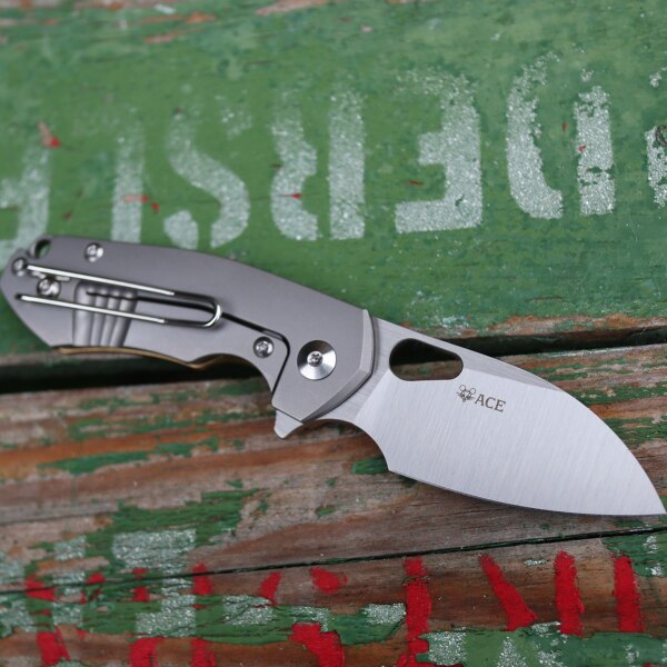 Couteau de fermeture GiantMouse ACE RIV - LAITON – Image 7