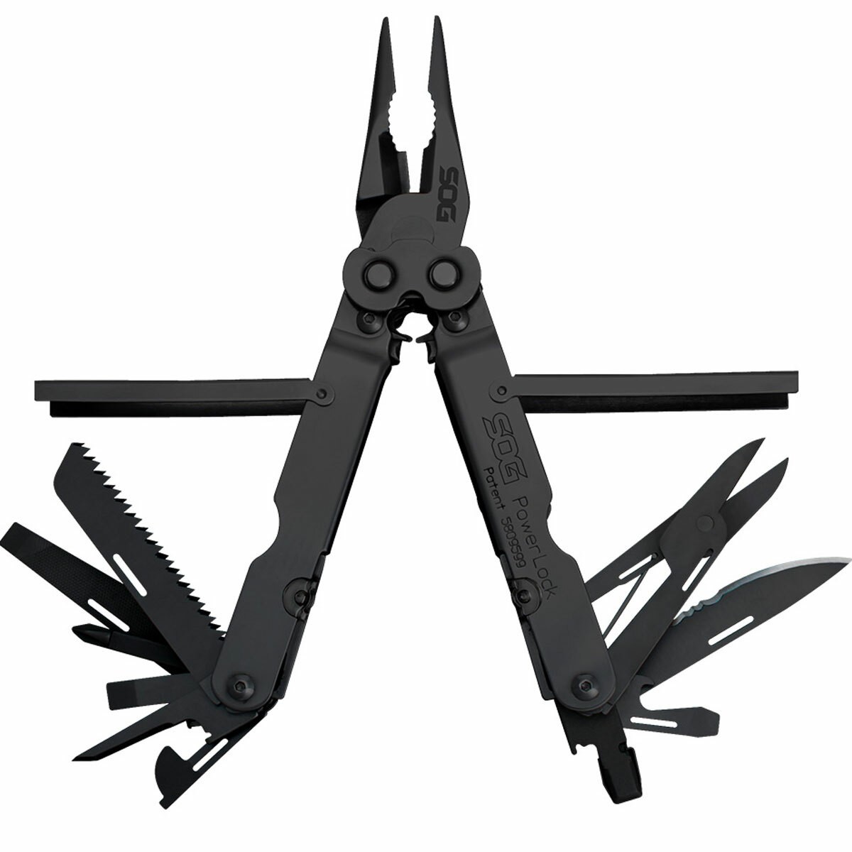 Alicate Multifuncional SOG POWERLOCK BOLSA DE NYLON PARA TIJERAS NEGRAS