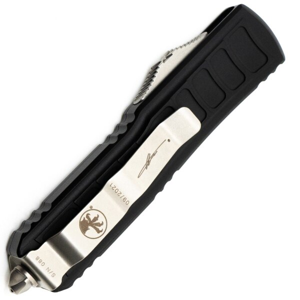 Microtech UTX-85 Stonewash Tanto 233II-10S Schießmesser – Bild 2