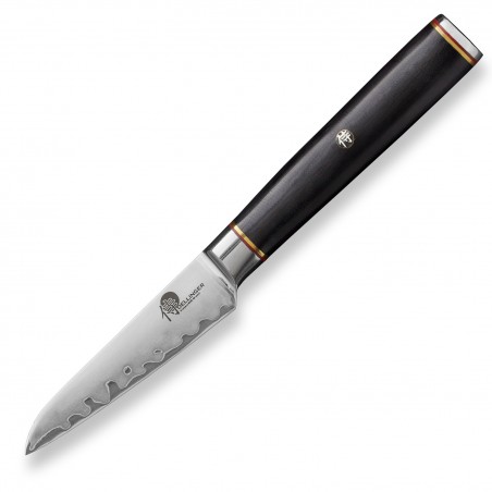 Japonský kuchařský okrajovací nůž 90 mm Dellinger Okami 3 layers AUS10
