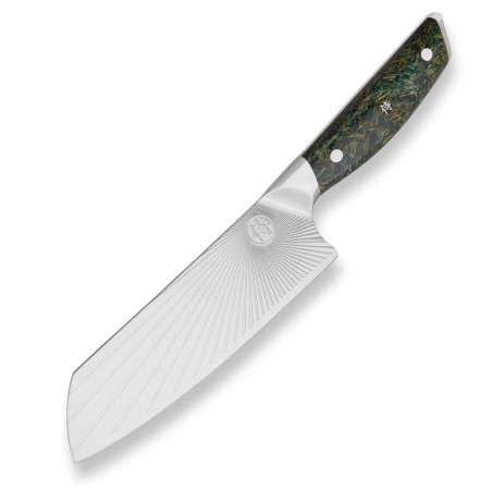 Kuchařský nůž Santoku Dellinger Sandvik Green Northern Sun