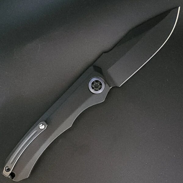 Couteau de tir Heretic Knives Wraith Auto Black DLC H000-4A-T – Image 2