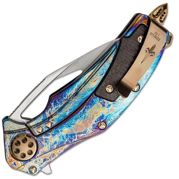 Verschlussmesser Microtech Marfione Custom Knives Matrix R Flipper 365-MCK – Bild 3