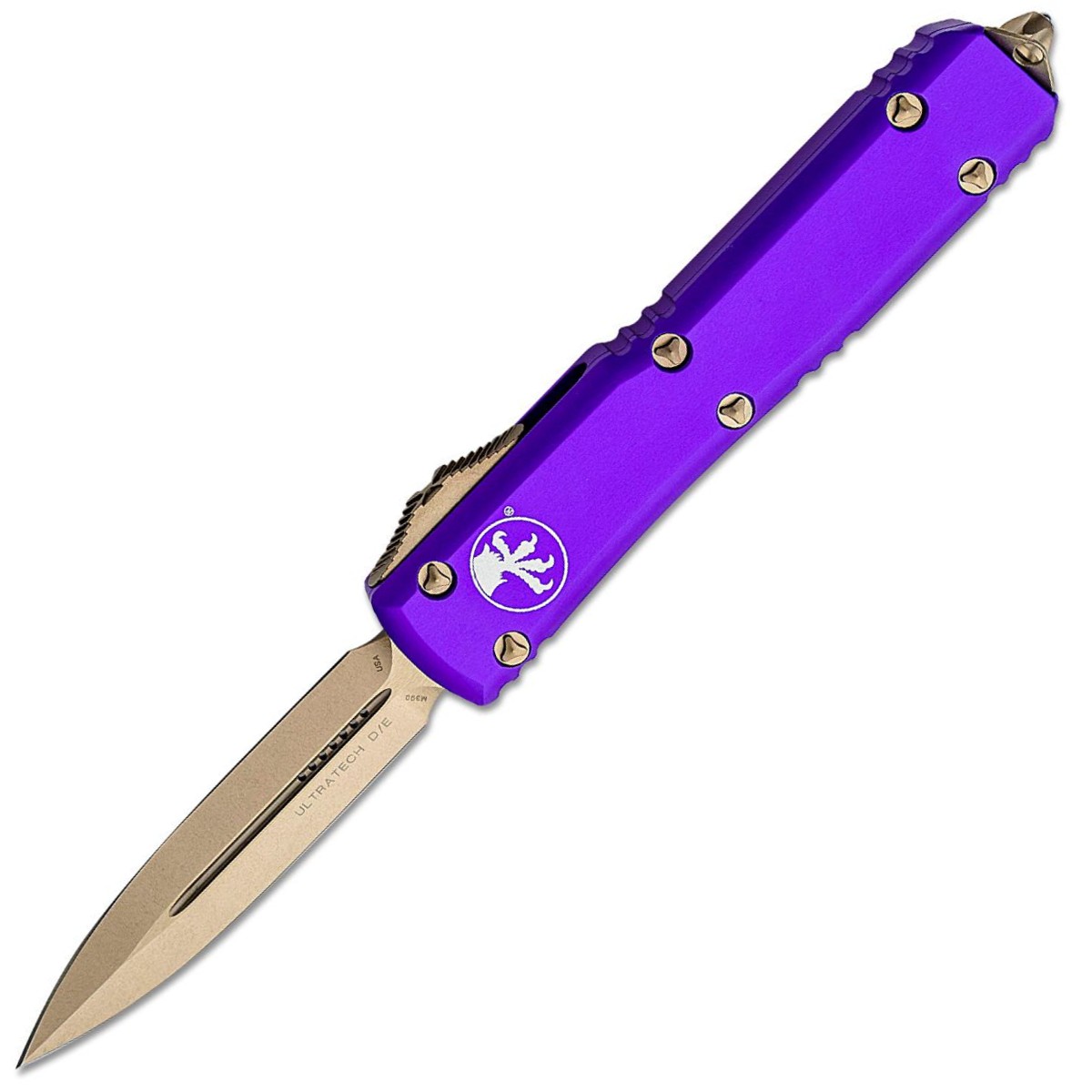 Couteau de tir Microtech Ultratech AUTO OTF Bronze 122-13PU
