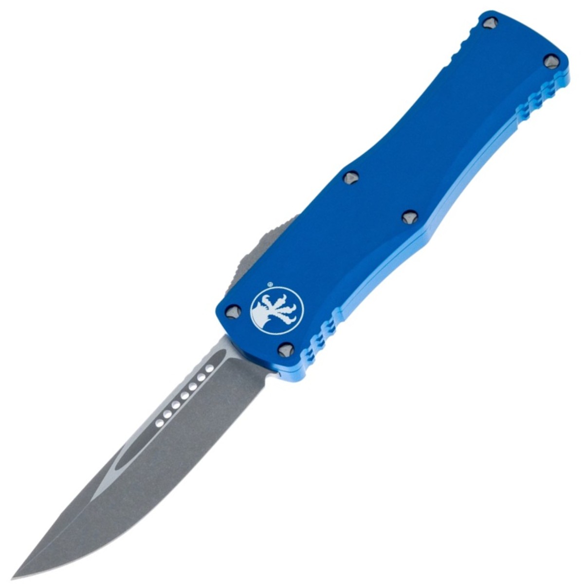 Microtech-Hera-S/E-Blue-Handle-Apocalyptic-703-10APBL