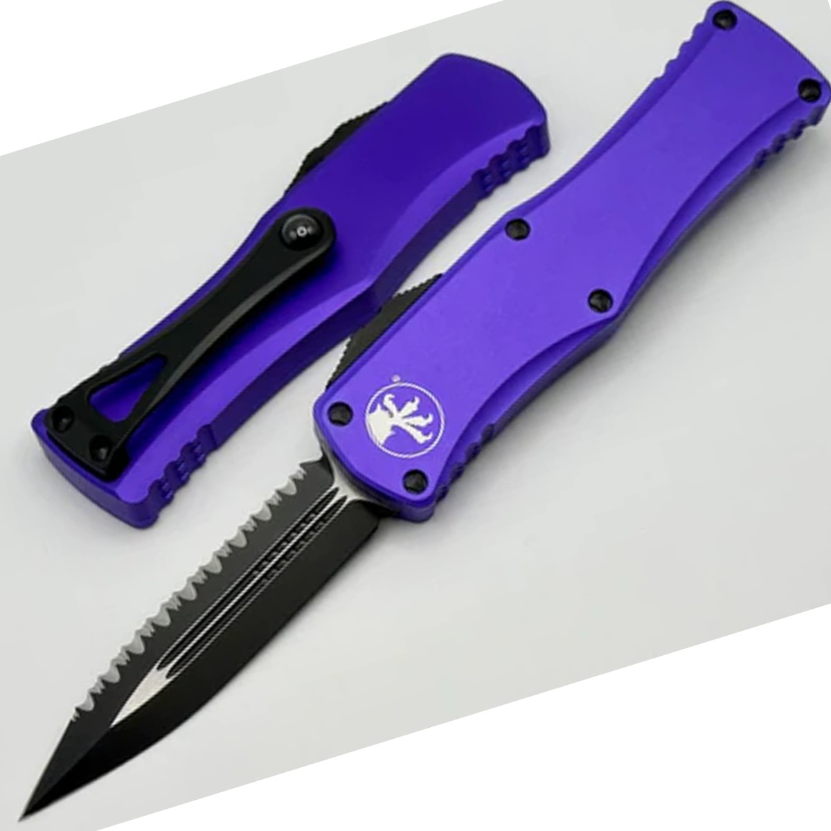 Microtech-Hera-Serrated-Purple-702-3PU