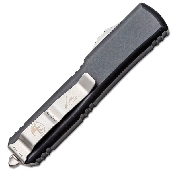 Nóż strzelecki Microtech Signature Series Ultratech Warhound Stonewashed 119W-10S - obrazek 3