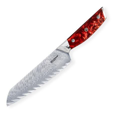 nůž Santoku Red 170 mm Dellinger Resin Future