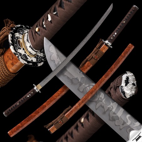 Mokuzai Japanese Katana - T-10 Steel