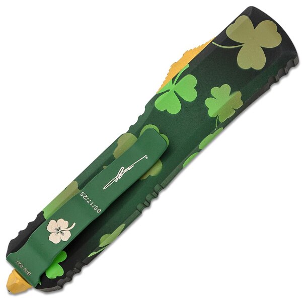 Microtech-Ultratech-Signature-Series-Tactical-Lucky-Clover-121-1SPDS