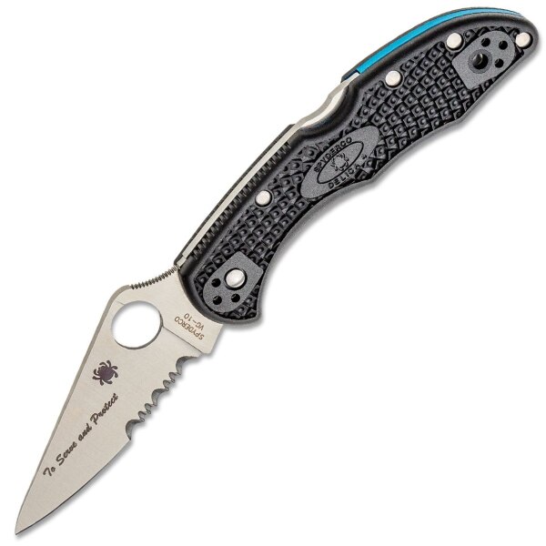 Spyderco-Delica-4-Lightweight-Thin-Blue-C11FPSBKBL