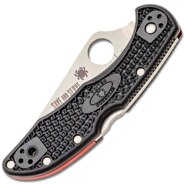 Spyderco-Delica-4-Lightweight-Thin-Red-C11FPSBKRD