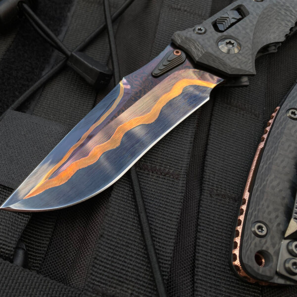 Marfione-Amphibian-Hot-Blued-Tiger-Mai-Baker-Forge-Damascus