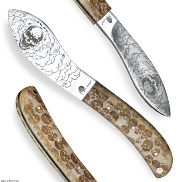 nůž lovecký / řeznický Dellinger SAVAGE D2 Butcher