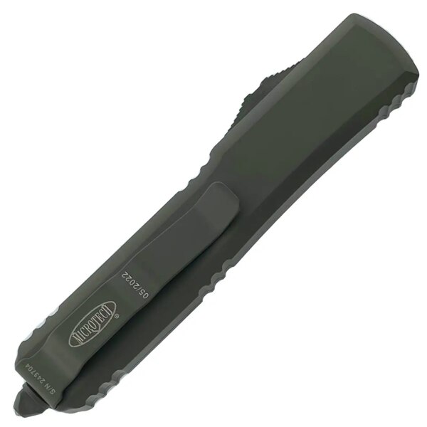 Microtech-122-1COD-Ultratech-DE-Cerakote-OD-Green-Standard-Closed-OS