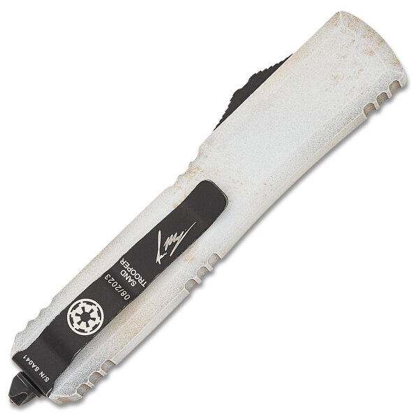 Cuchillo de tiro Microtech Signature Series Ultratech Sandtrooper Sandtrooper Hellhound 119-1SETSADS - Imagen 5