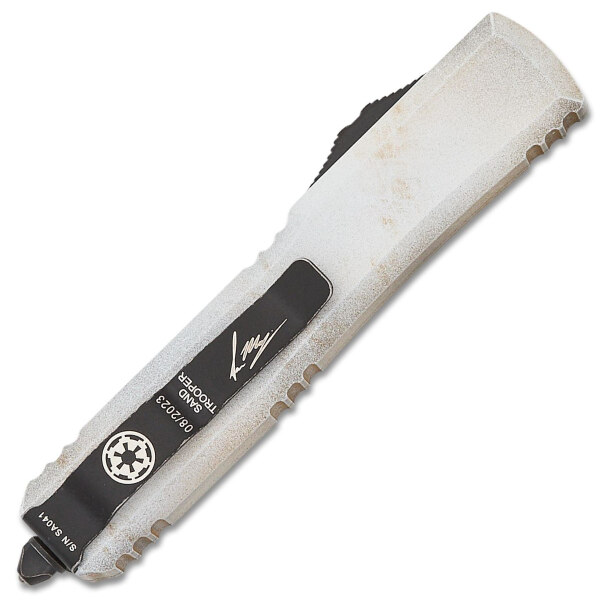 Cuchillo de tiro Microtech Signature Series Ultratech Sandtrooper Sandtrooper Hellhound 119-1SETSADS - Imagen 10
