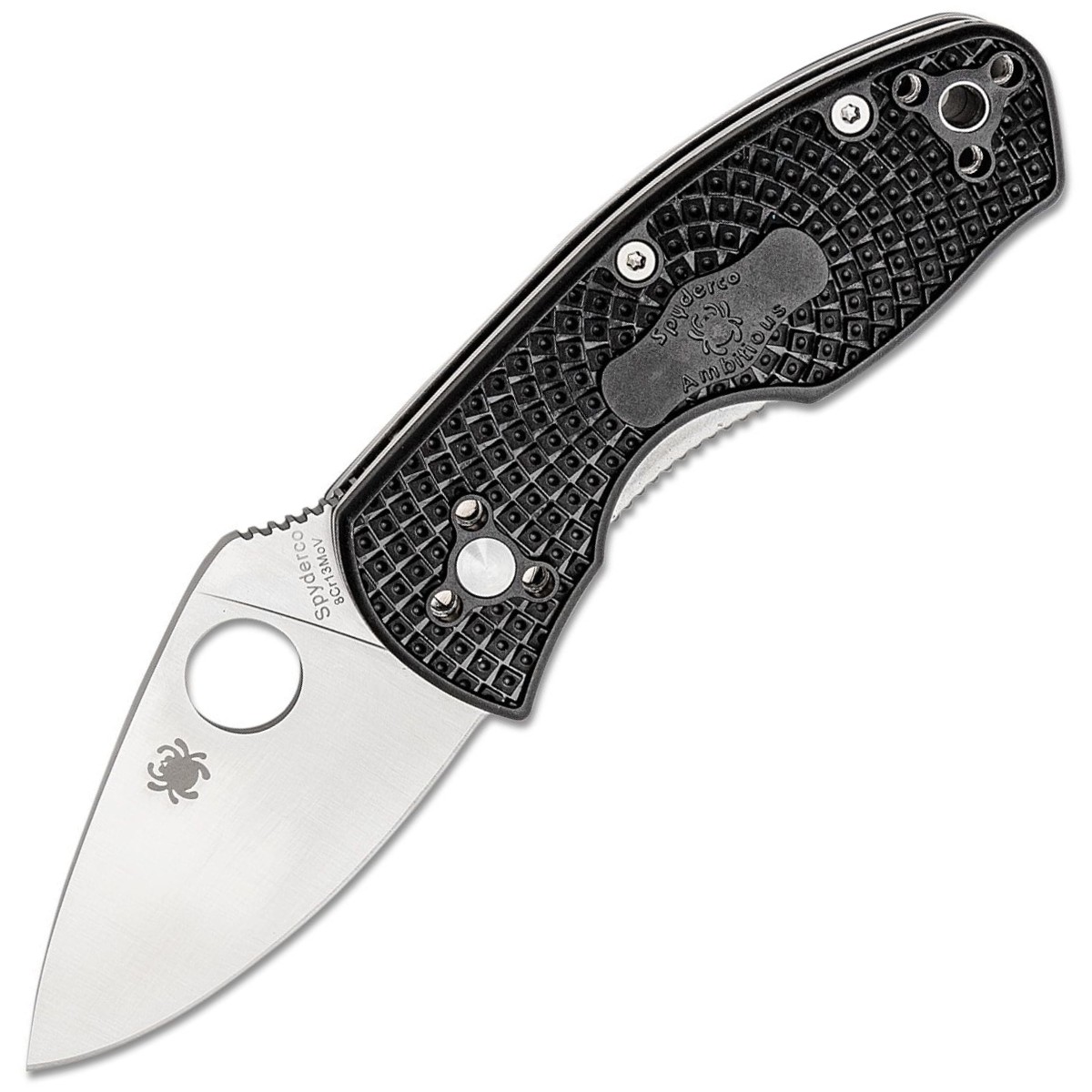 Spyderco-Ambitious-Lightweight-C148PBK