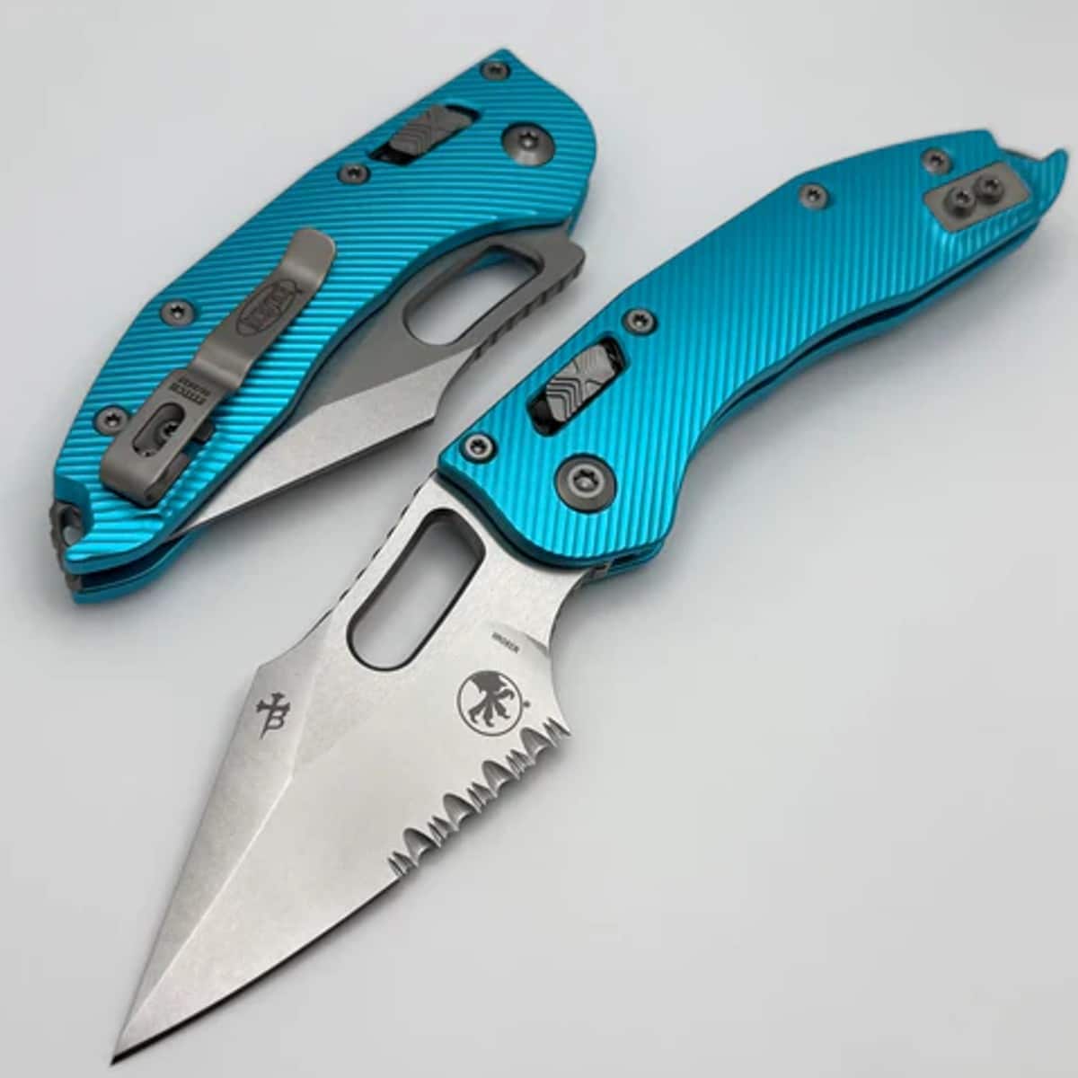 Microtech-Knives-Stitch-Fluted-Turquoise-169RL-11FLTQ