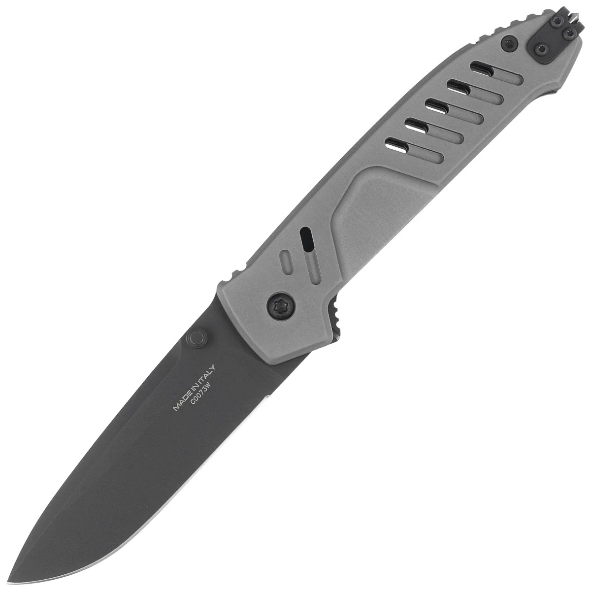 Extrema-Ratio-MF1-EVO-D-Knife-Tactical-Grey-Aluminum-Black-MIL-C-N690-04-1000-0232-BLK-GRY