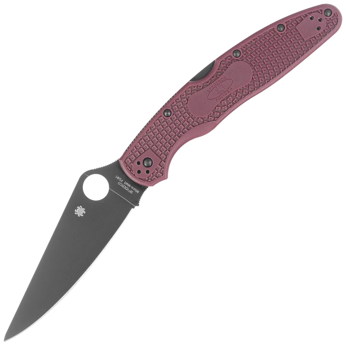 Spyderco-Police-4-Sprint-Run-Burgundy-FRN-TiCN-Micro-Melt-PD-1-by-Sal-Glesser-C07BGBKP4