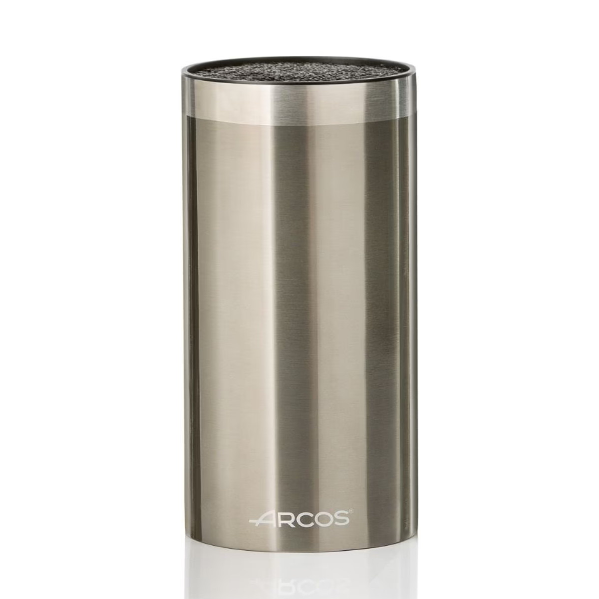 Arcos-Taco-Redondo-z-Nerezové-Oceli-Blok-Na-Nože-110×220mm