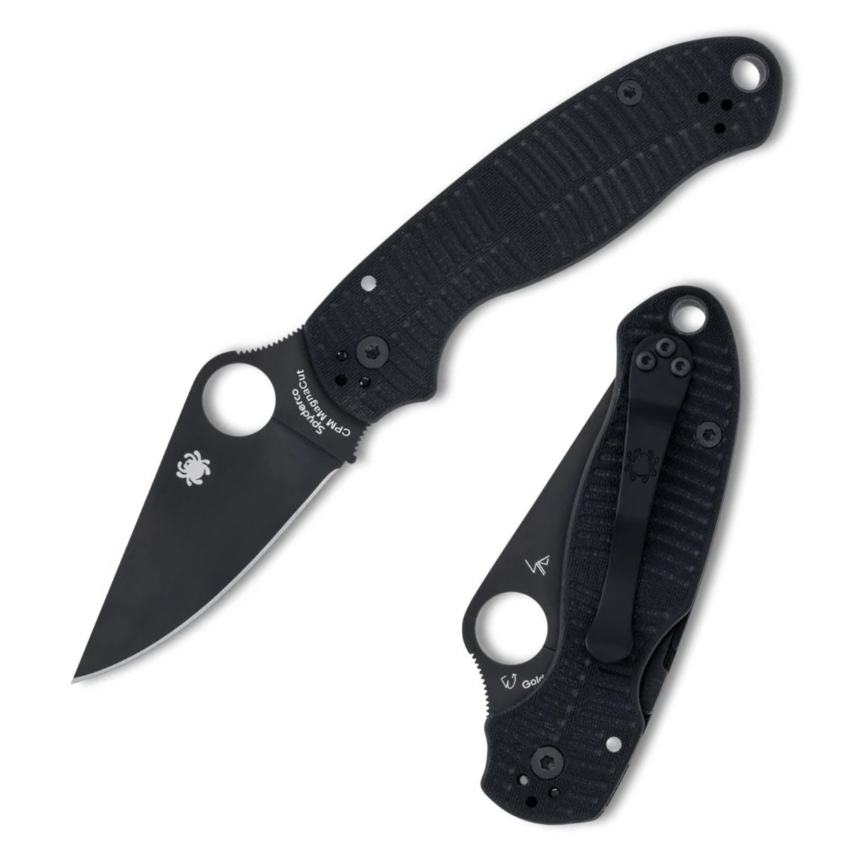 Spyderco-Para-3-Salt-Black-C223GMCBKP