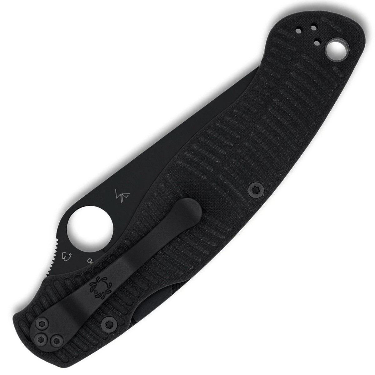 Spyderco-Military-2-Salt-Black-C36GMCBKP2